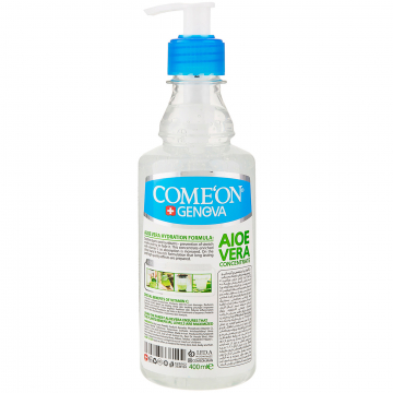 ژل آبرسان Aloevera کامان 400 میلی لیتری